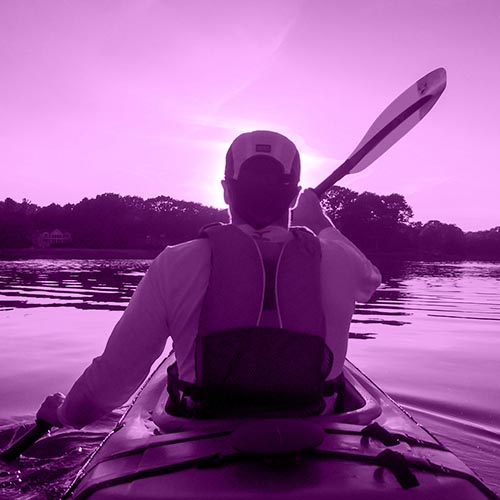 Kayak en Baiona